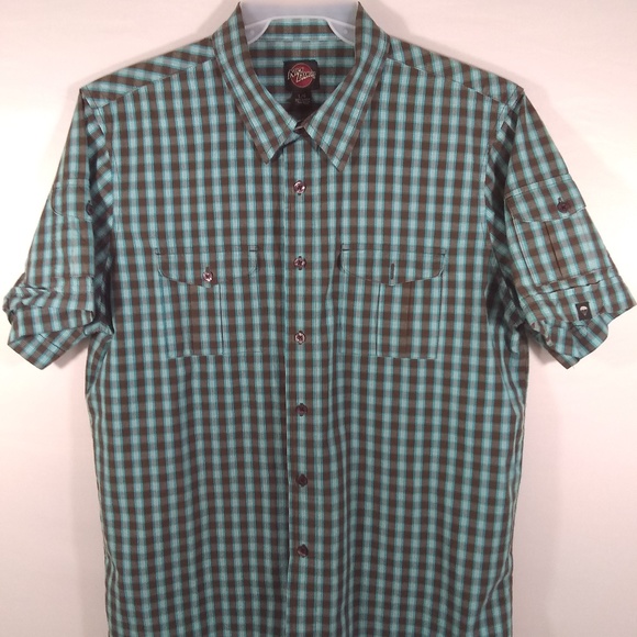 Nick Danger Mens Casual Short Sleeve button down - Picture 1 of 4